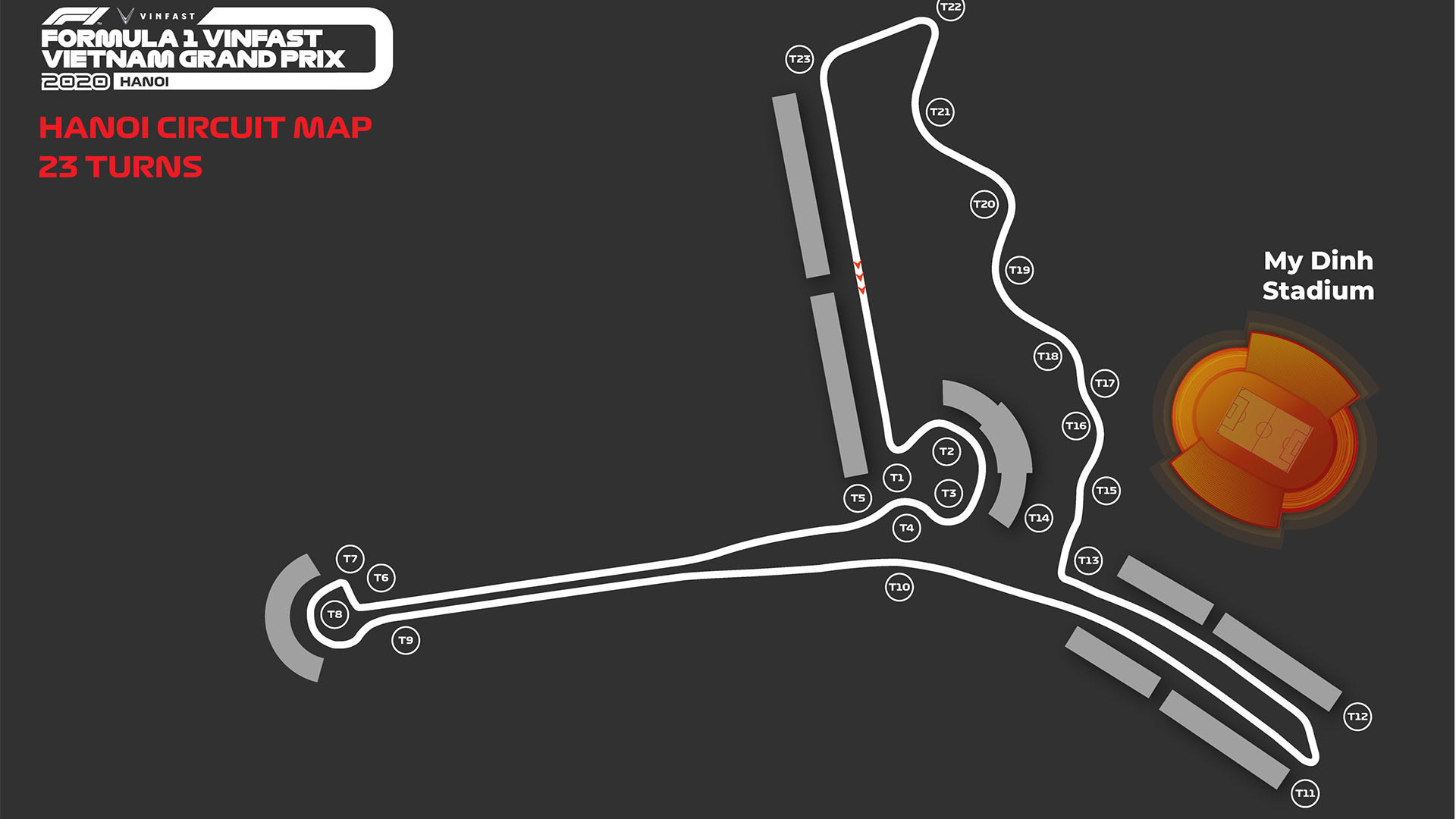 REVEALED New Vietnam F1 circuit layout after extra corner added